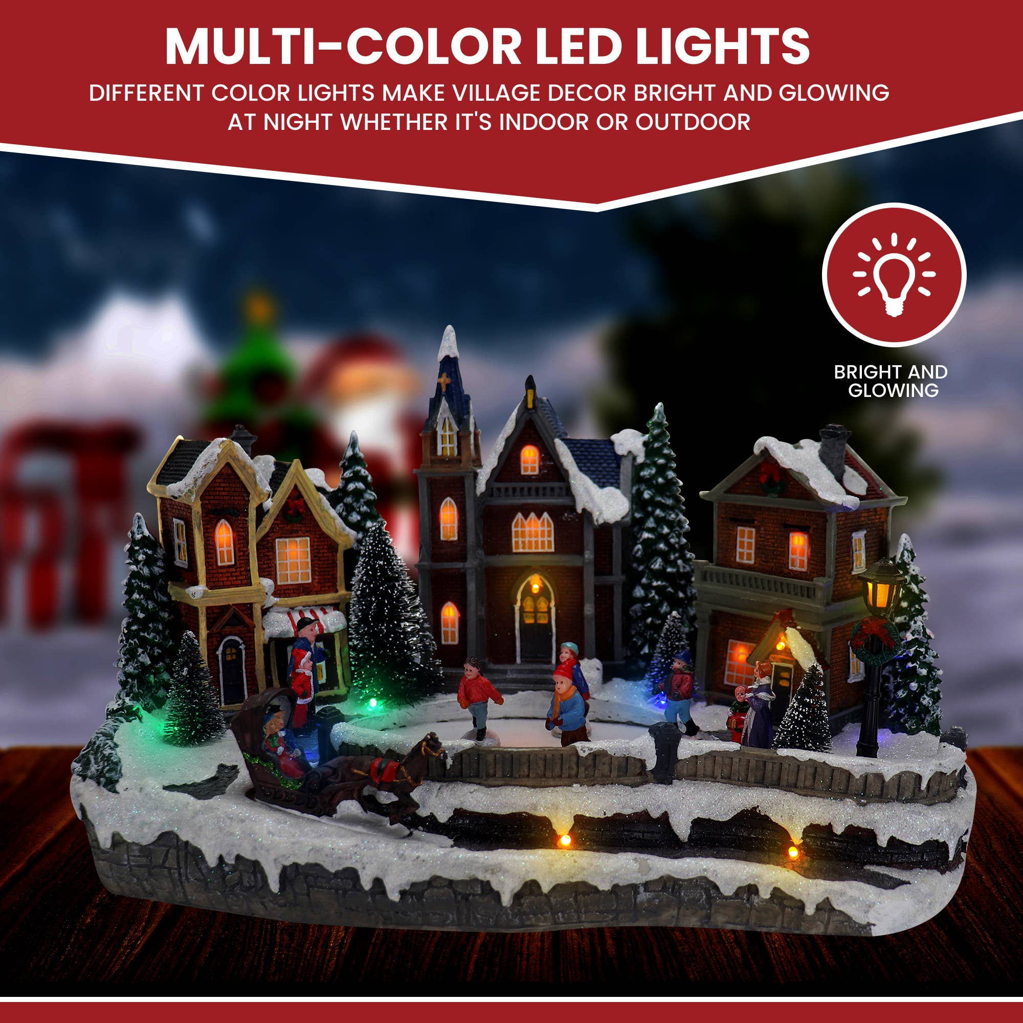 Top Treasures - Wholesale Christmas Decoration - Skating Christmas Village5