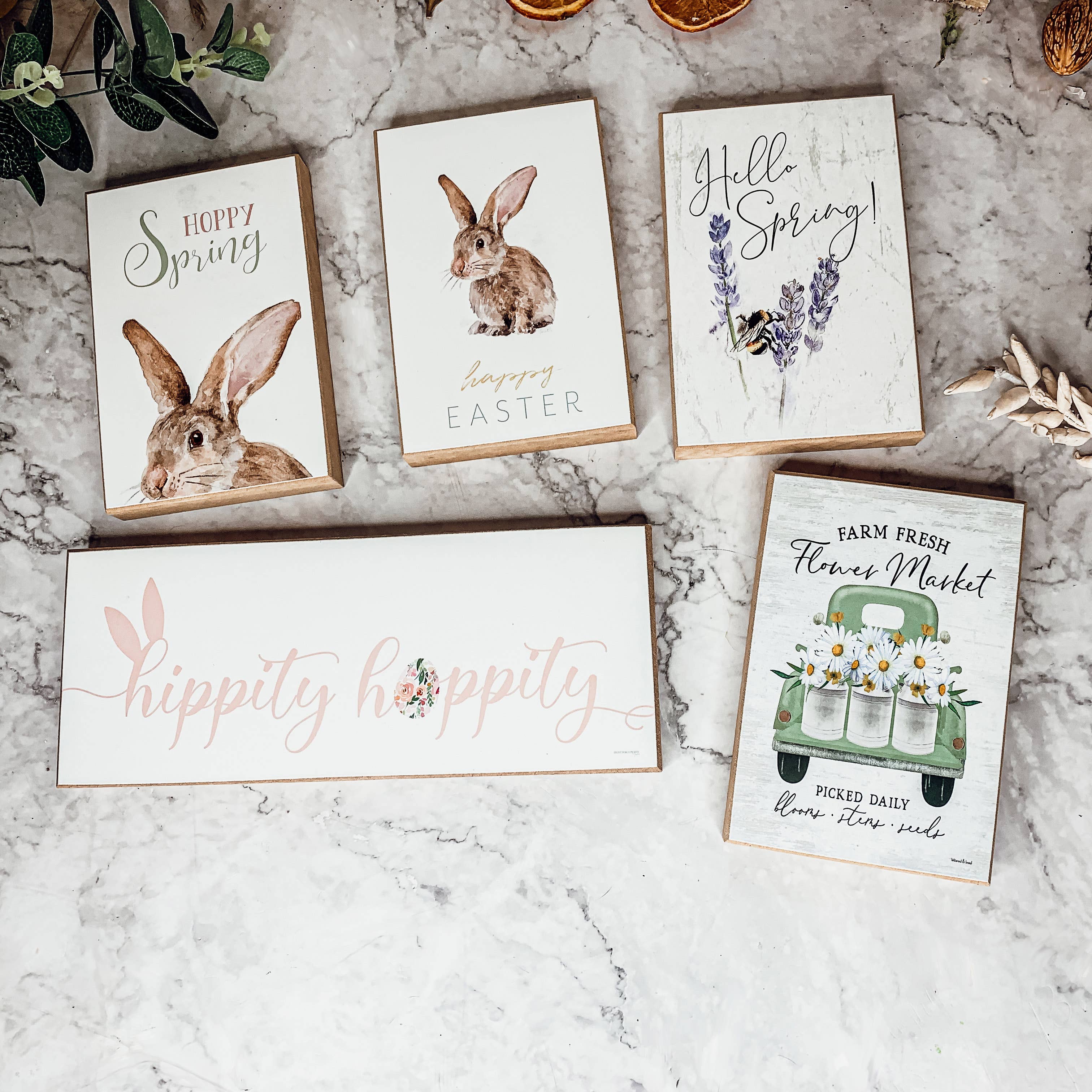 Gia Roma - Wholesale Sign - Easter Home Decor Signs Wooden, Easter Bunny Home Decor6