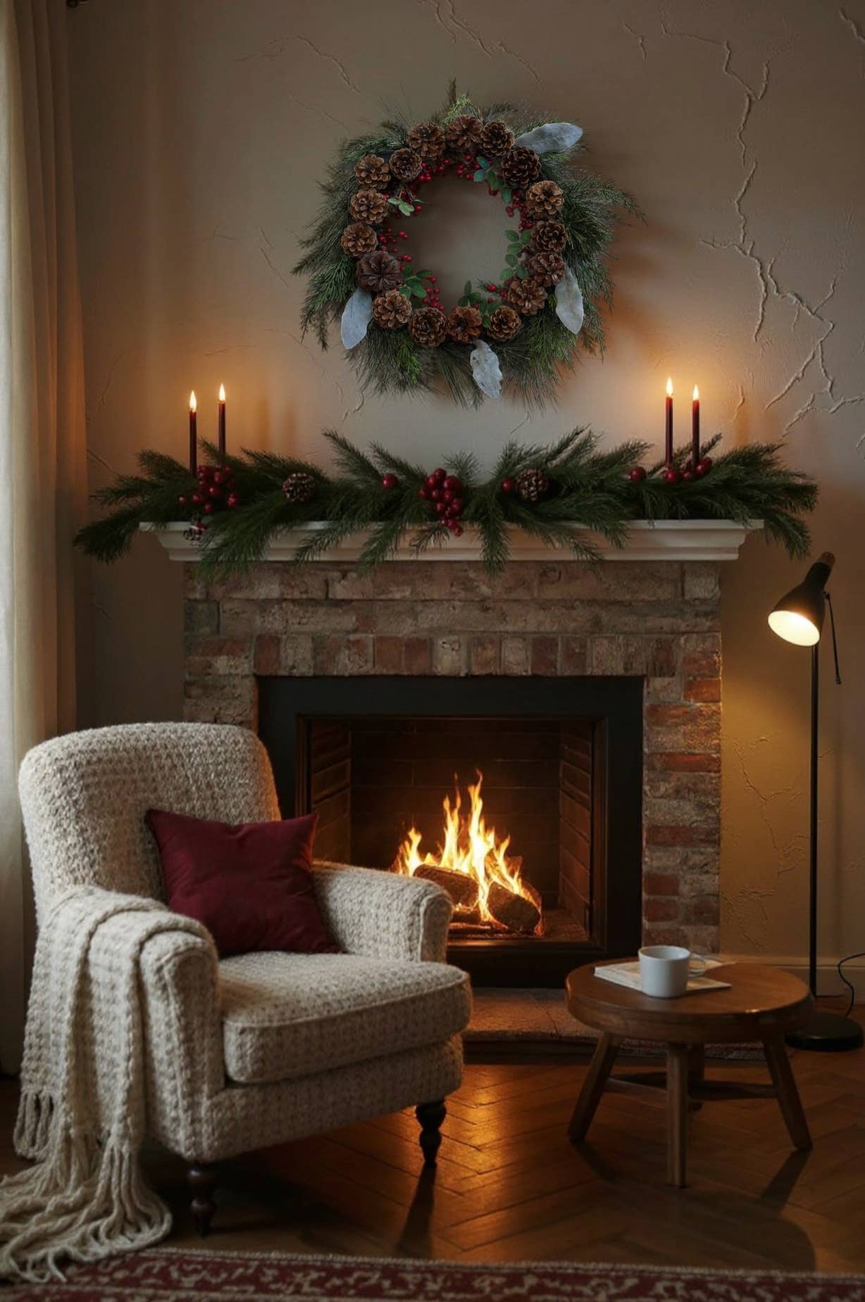 Made Market Co. - Venta al por mayor Decoración navideña - Vacaciones de la corona2