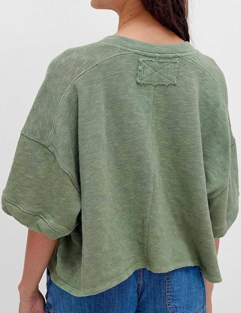 Sweetkama - Wholesale Cardigan - Women's - Ladies Solid Color Midi Sleeves Knitted Cardigan11