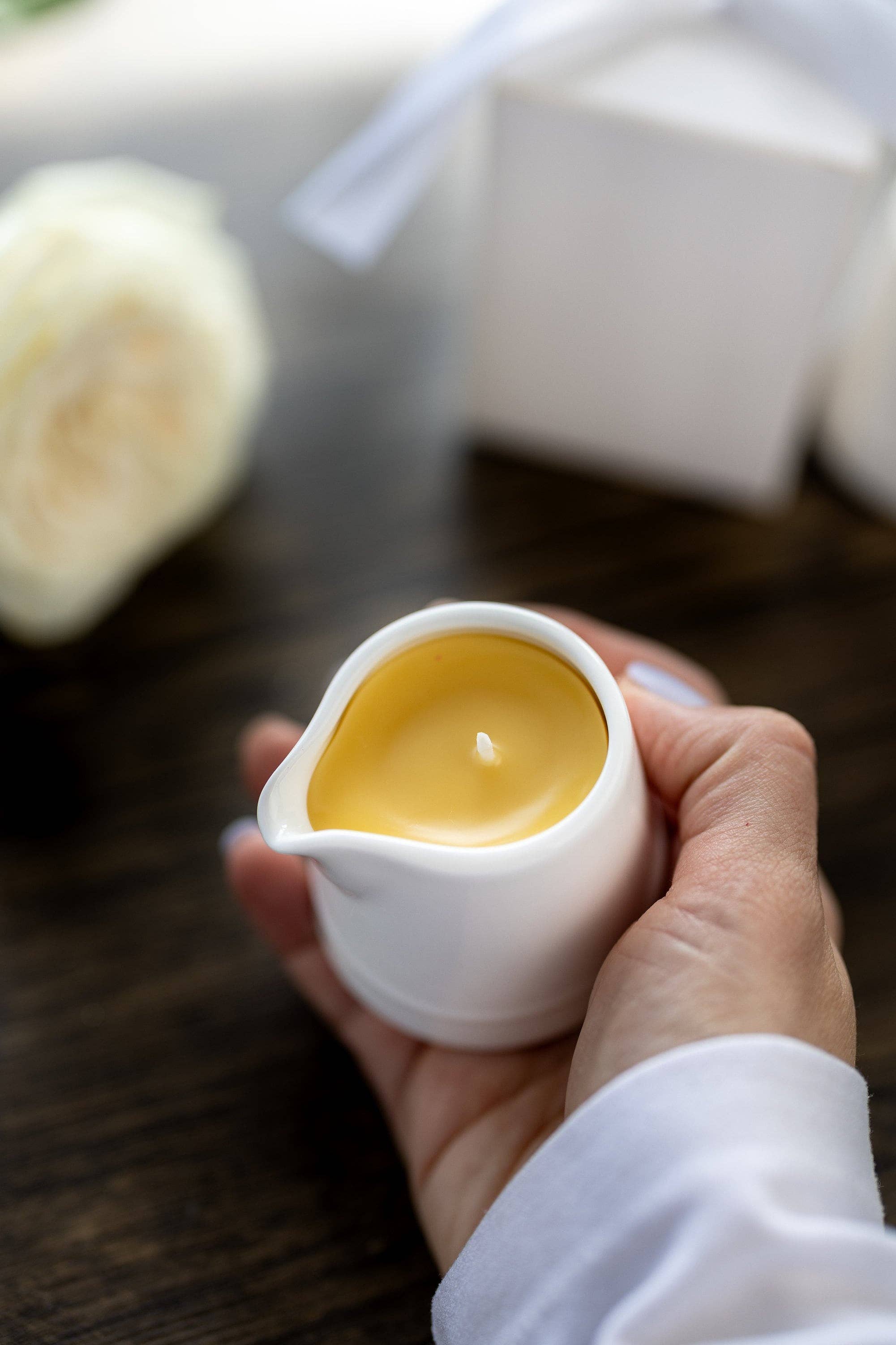 MySunshineCandless - Vendita all'ingrosso Candela in vasetto - Candela da massaggio con oli essenziali terapici, fatta a mano7