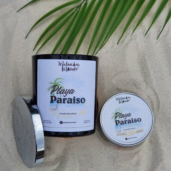 Playa Paraiso | Paradise Beach Candle for wholesale by Melanin Minds
