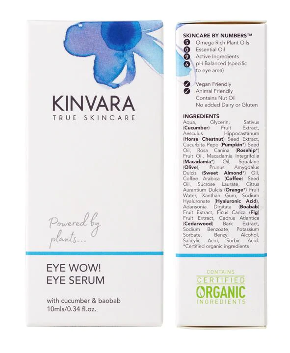 Kinvara Natural Skincare - Wholesale Eye Serum - Eye Wow! Eye Serum7