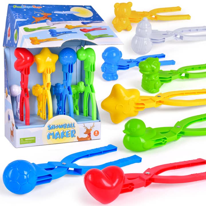 8 PCS Snowball Maker Kit Winter Snow Toys and other Purchase Wholesale snowfall. Free Returns & Net 60 Terms on Faire trending on Faire.