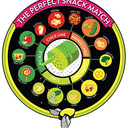 Shop The King - Vente Mélanges d'épices séchées - Twangerz Assaisonnement au Sel de Cornichon, Saupoudreur de 32,6 g (Lot de 10)