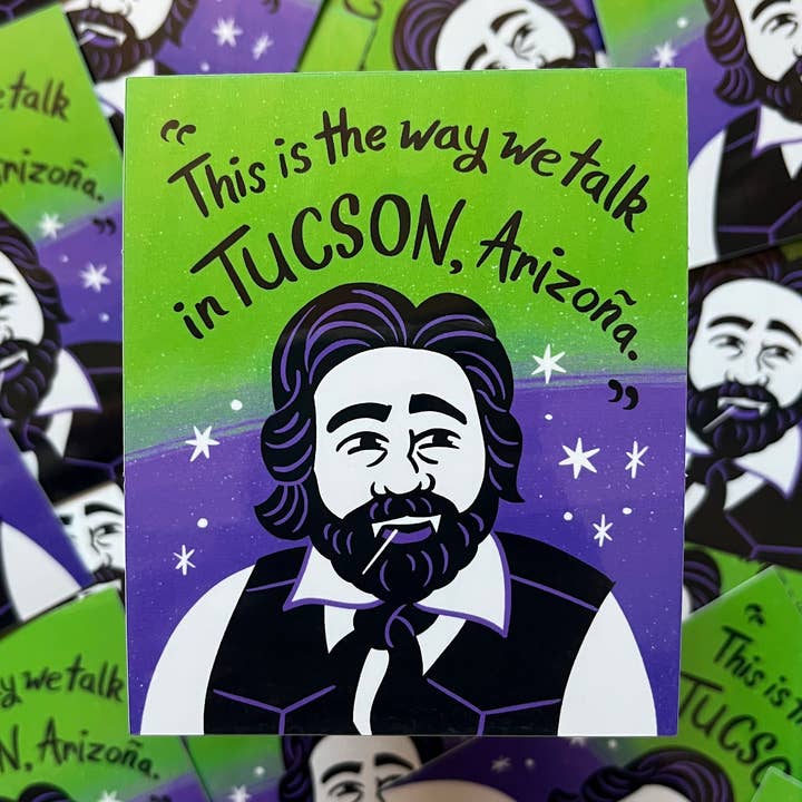 Sticker Ce que nous faisons dans l'ombre - Jackie Daytona - Tucson pour la vente par Rather Keen