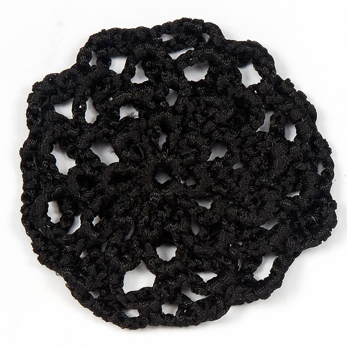 Dasha Designs - Venta al por mayor Conjunto de accesorios para el pelo - Mujer - 2119 Cubre moño de ganchillo de cinta