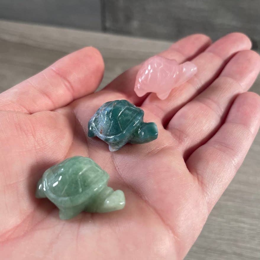Keystone Crystals - Wholesale Spiritual Stone/Crystal - Small Gemstone Turtle Figurine – Crystal Turtles3