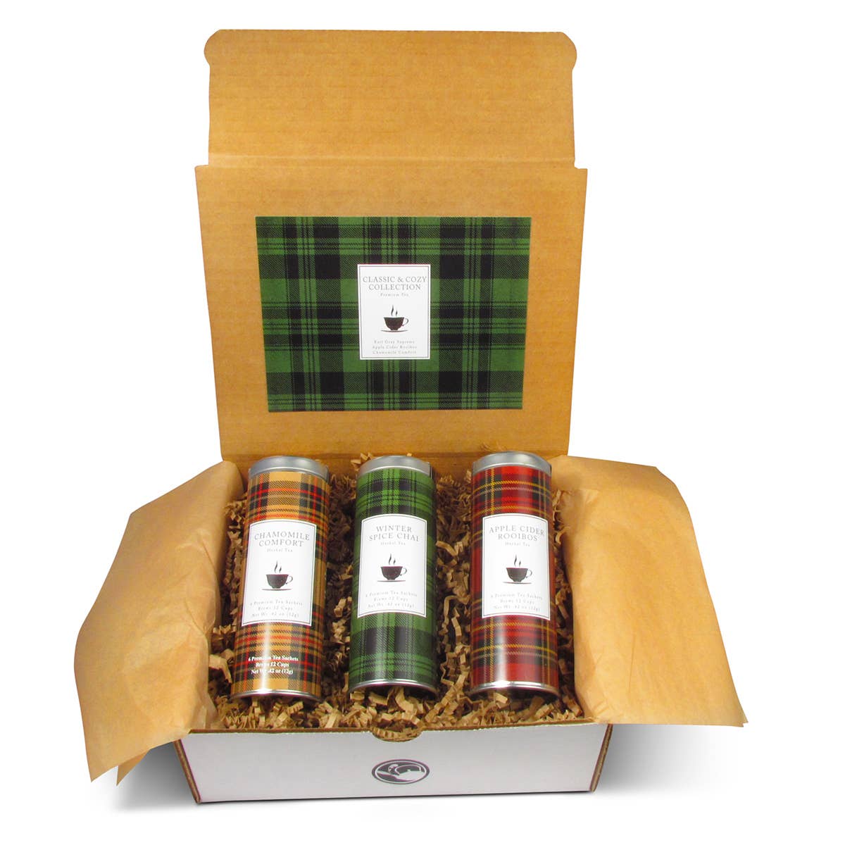 The Tea Can Company - Wholesale Tea Bags - Classic & Cozy Herbal Tea Collection Gift Box2