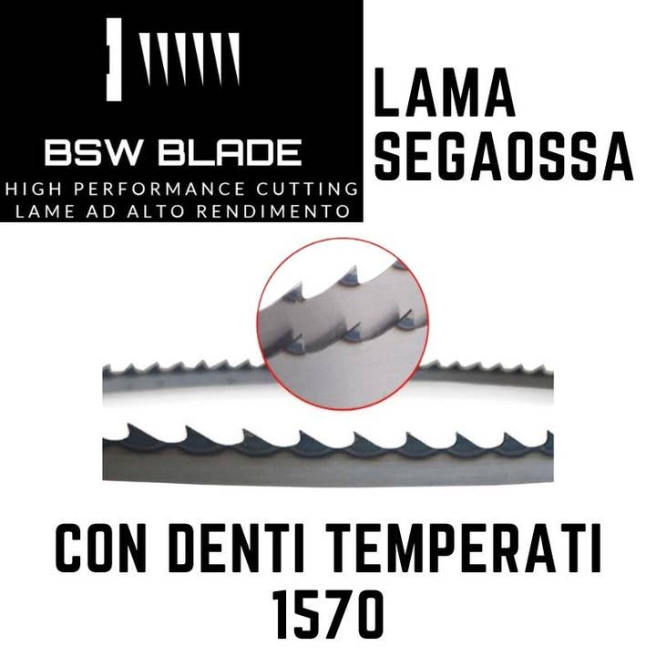Lama A Nastro 1570 Inox Segaossi per la vendita all'ingrosso da parte di BSW BLADE