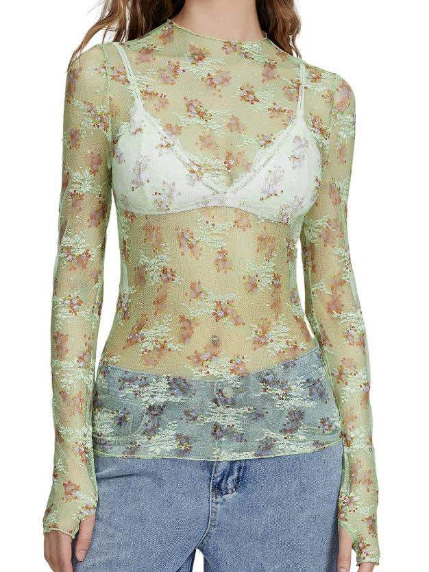 safistyle - Wholesale Blouse - Women's - Lace Mesh Base Top5