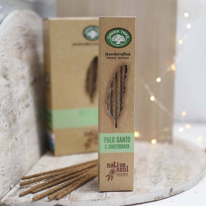 Green Tree Incense — Palo Santo and sweet herb for wholesale by Ethike.eu