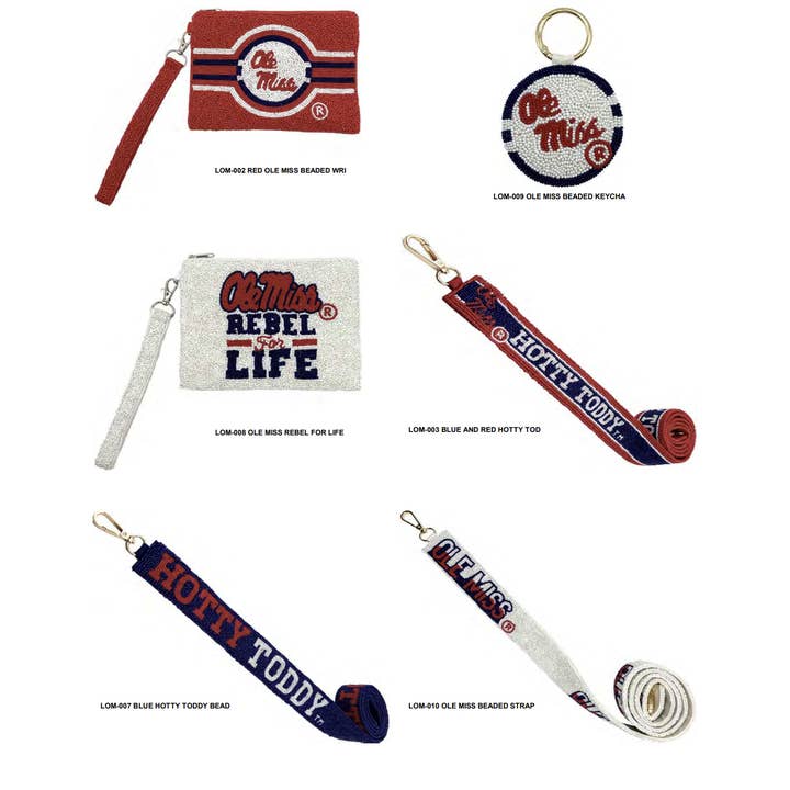 Ole - Wholesale Bag Strap - Women's - HOTTY TODDY Beaded Bag Strap LOM-007
