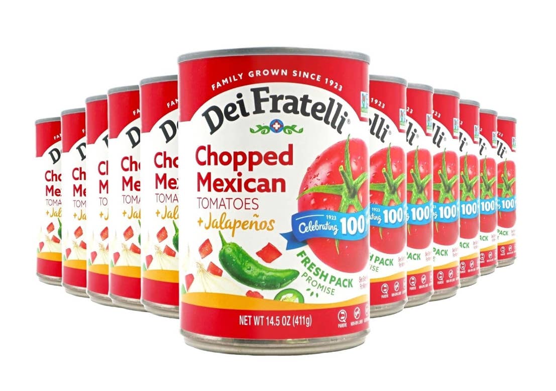 Dei Fratelli - Wholesale Dried Spice Mix - Dei Fratelli Chopped Mexican Tomatoes w/Jalapenos - 14.5 oz