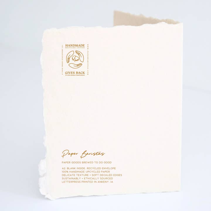 Paper Baristas - Wholesale Wedding Card - For the Lovebirds | Eco-Friendly Wedding Greeting Card