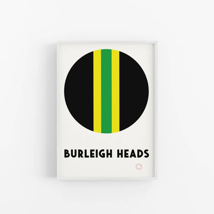 Clubbies Prints - Wholesale Art print - 'Burleigh Heads'2