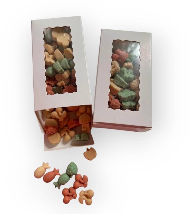 Manufaktur Sweet Crunchy Bit® Handmade DogFood 🐾 – Großhandel Leckerlis – Hund – Obstsalat (Mini Drops)2