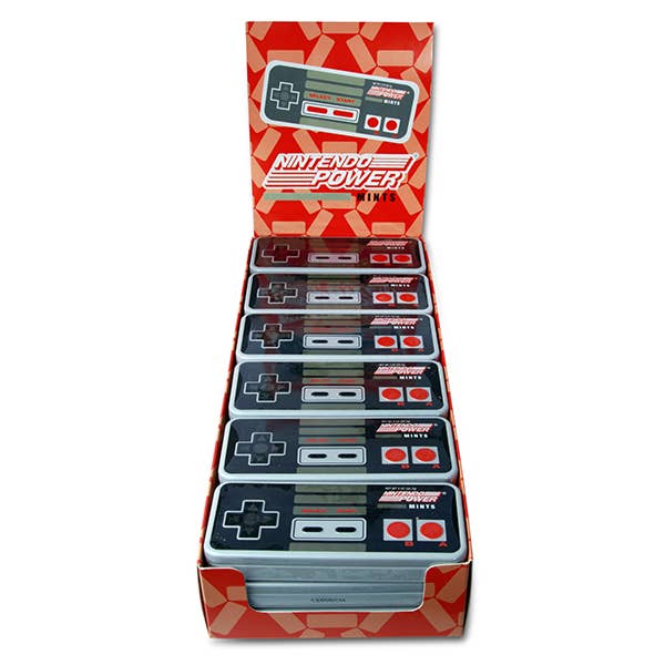 Grandpa Joe's Candy Shop - Wholesale Mints - Nintendo Power Mints Tin, 18ct