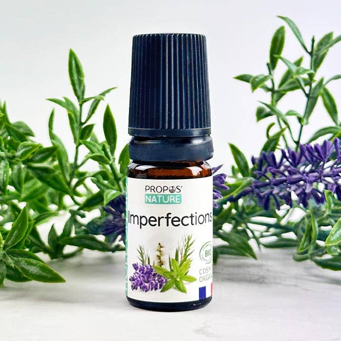 Roll-on Imperfections Bio -synergi av eteriska oljor-5ml för wholesale av Propos'Nature