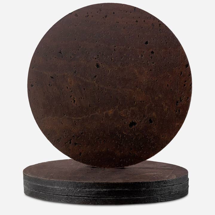 Corkor - Wholesale Coasters - Round Coasters - Set of 4 units Cork6
