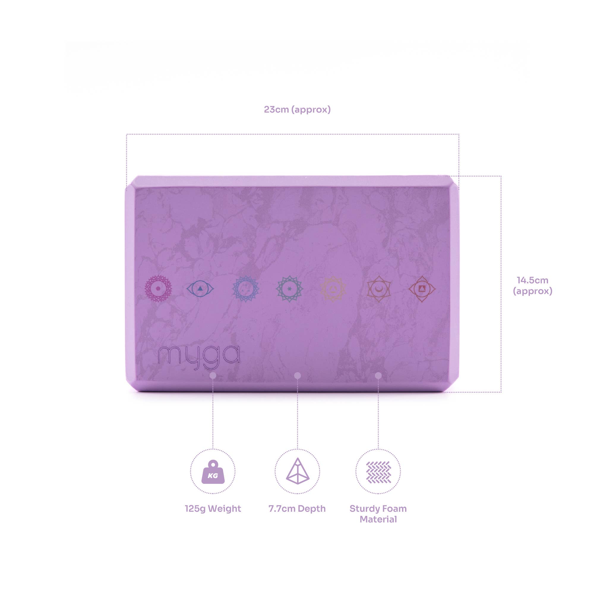 Myga - Wholesale Yoga Accessories - Printed Yoga Blocks9