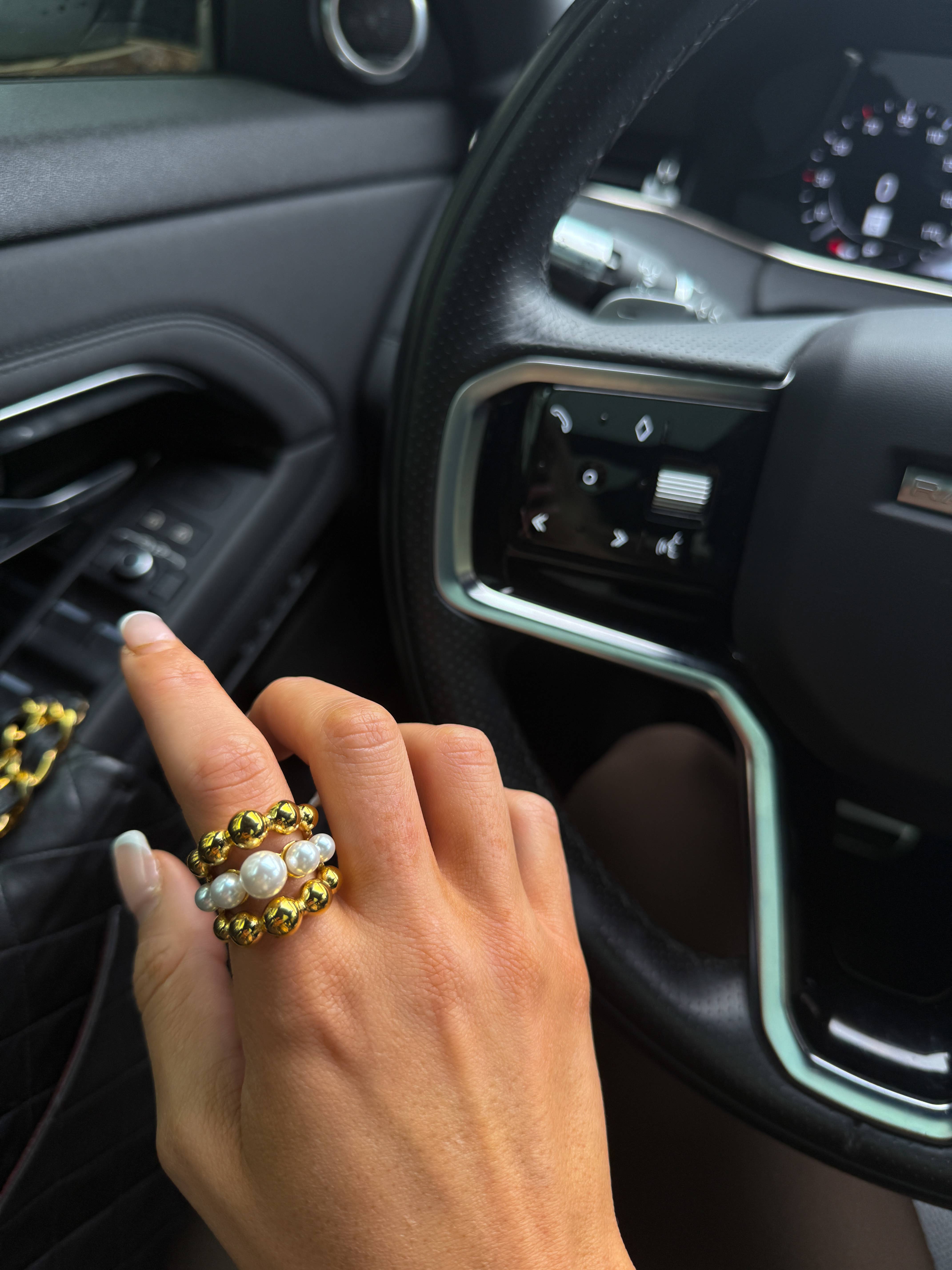 CHANSUTTPEARLS - Wholesale Cocktail/Statement Ring - EMMA RING