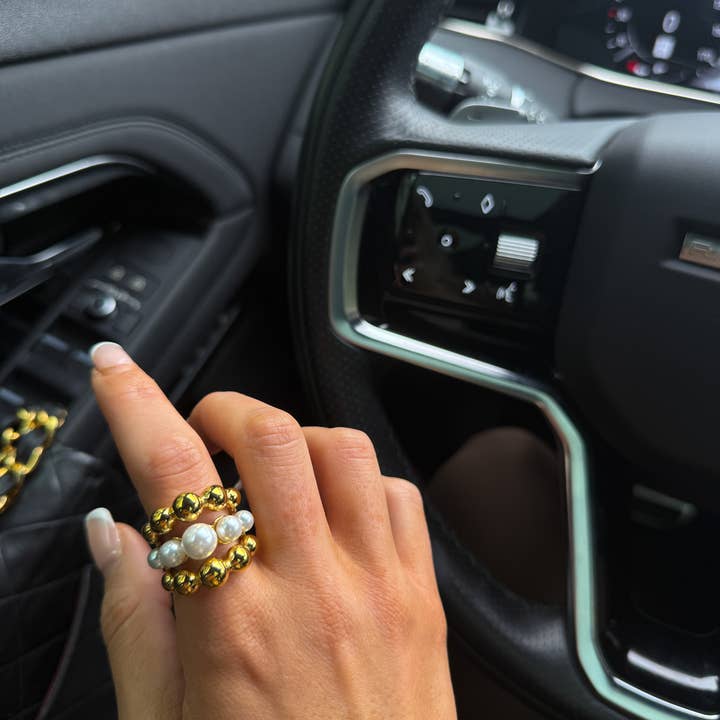 CHANSUTTPEARLS - Wholesale Cocktail/Statement Ring - EMMA RING 0