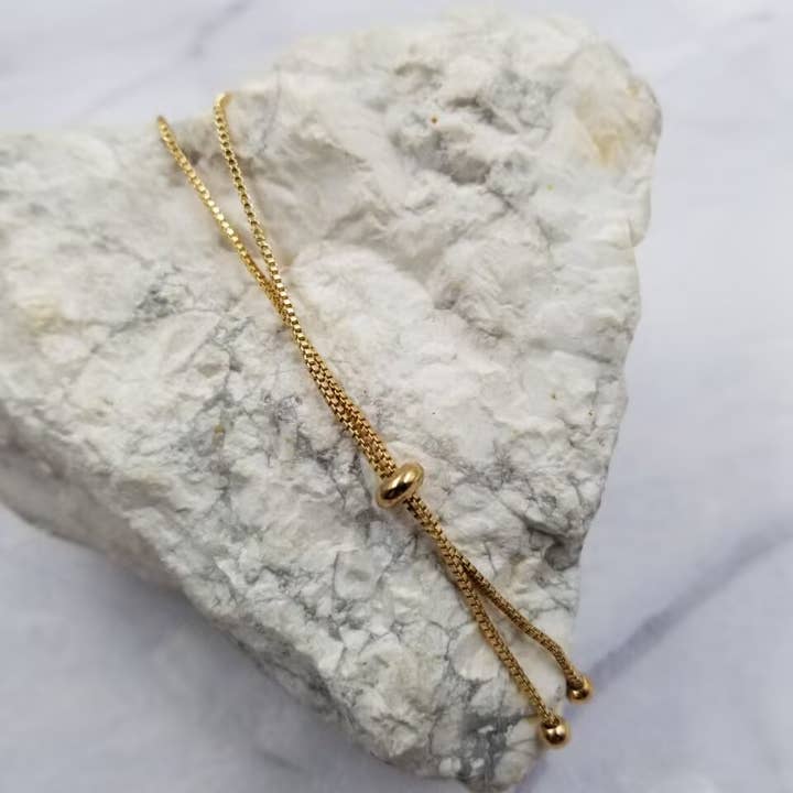 The Pretty Jewellery - Wholesale Charm/dangle bracelet - Crystal Evil Eye Slide Bracelet2