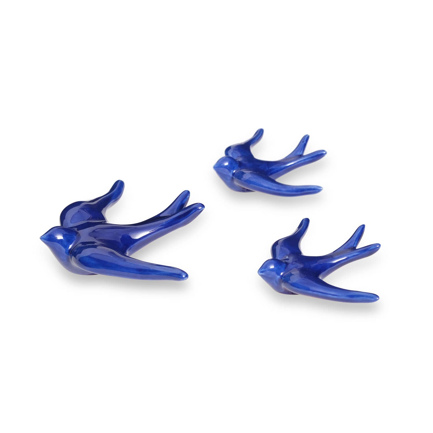 Casa Atlântica - Venta al por mayor Adornos de pared - Golondrinas de cerámica lisas en varios colores30