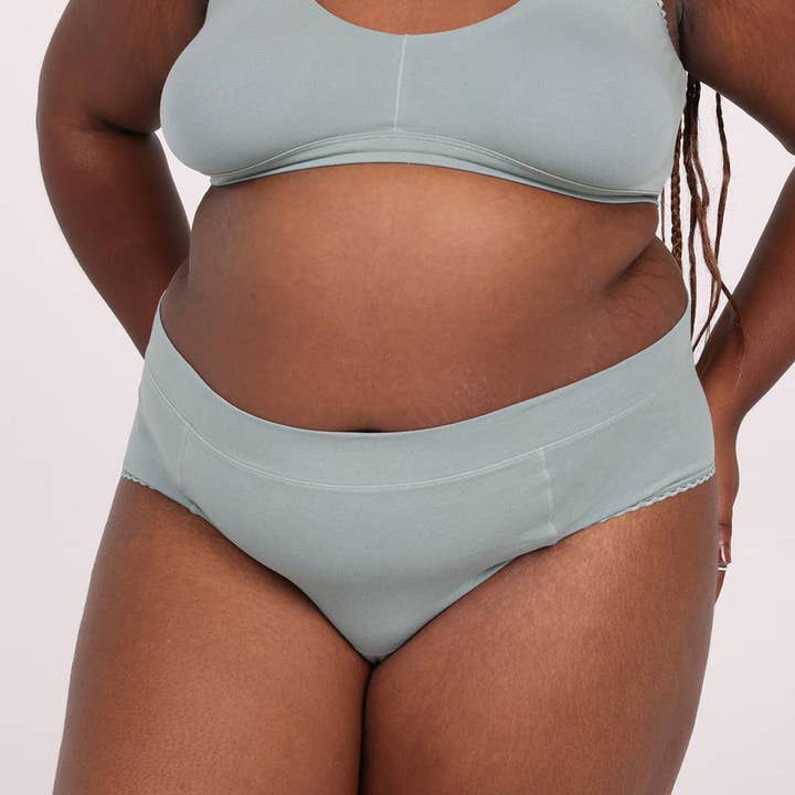 La Coochie - Vendita all'ingrosso Intimo - Donna - Slip a vita alta in cotone biologico22