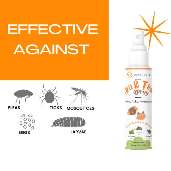 Healthy Paw Life - Wholesale Pet spray – Cat/dog - Flea and Tick Spray3