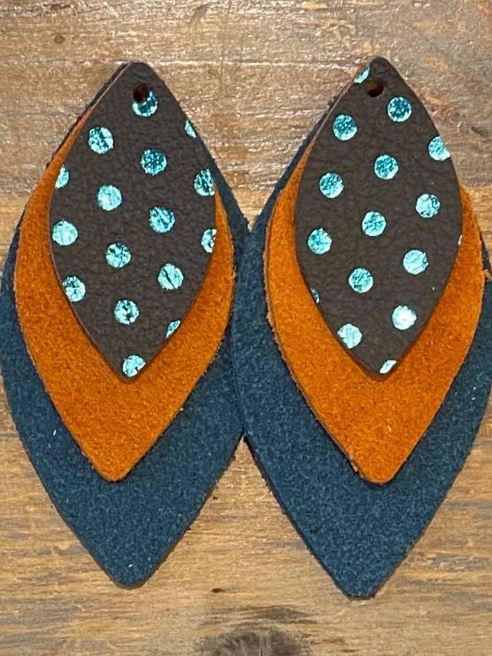 Ei Lá, Brincos em Pele de Abóbora por atacado de Inspired by YOU Jewelry