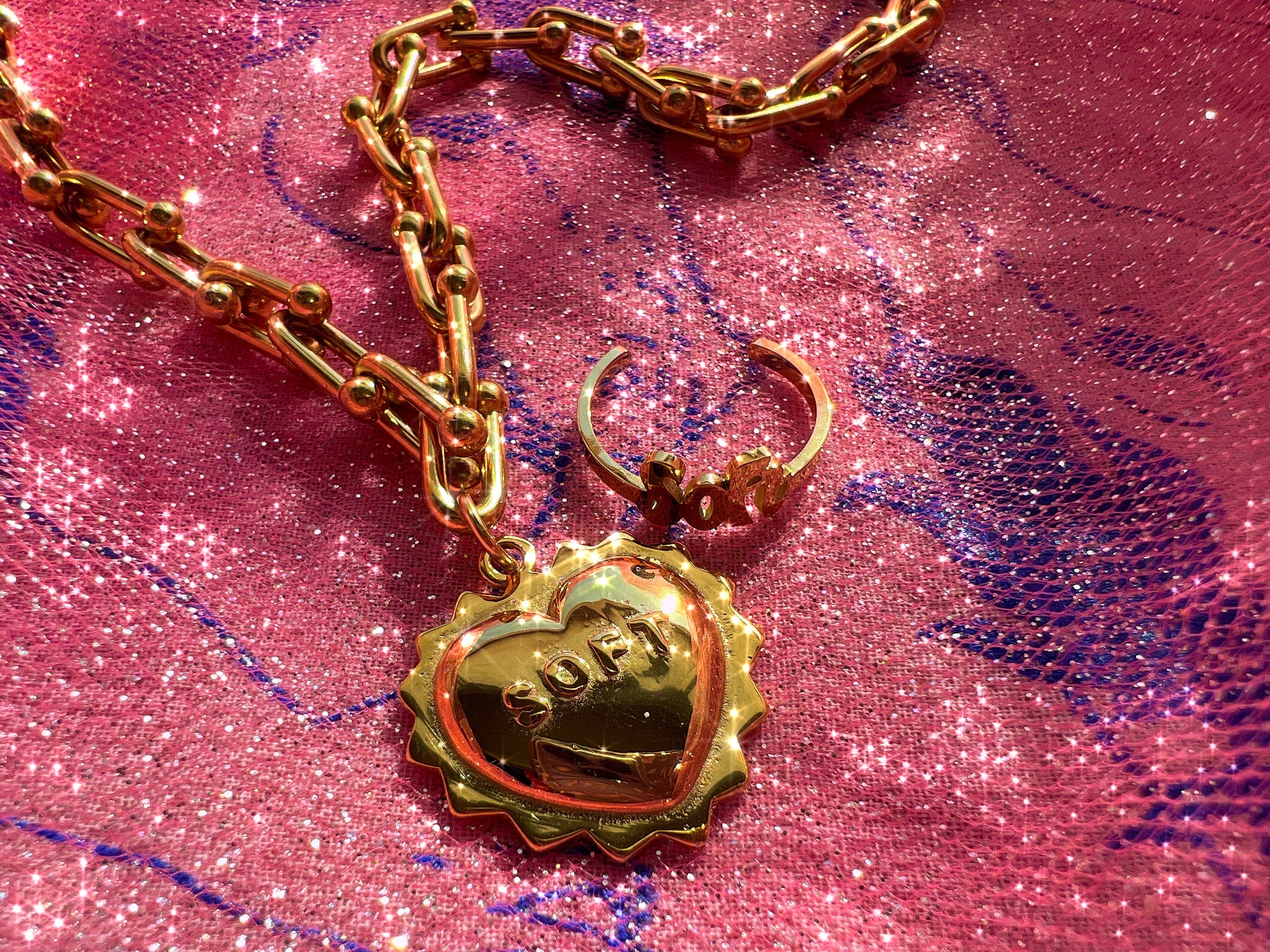 ReesaBoBeesa - Wholesale Pendant/Charm Necklace - Soft Heart Chain Necklace7