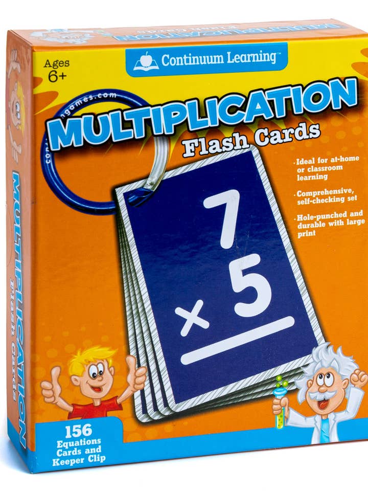 Cartões Flash de Multiplicação - Aprendizado contínuo por atacado de Continuum Games