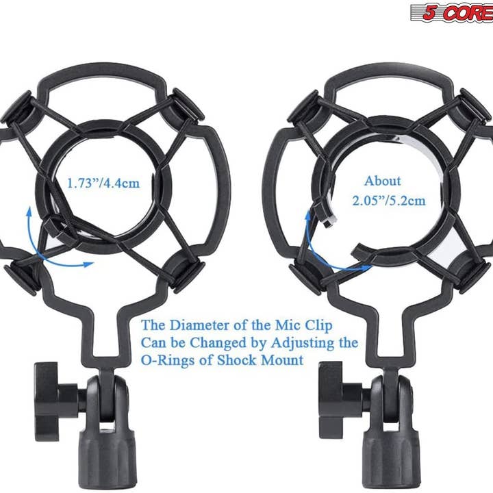 5 Core Inc. - Wholesale Music Accessory - 5Core Recording Microphone Podcast Bundle Condenser Mic Kit