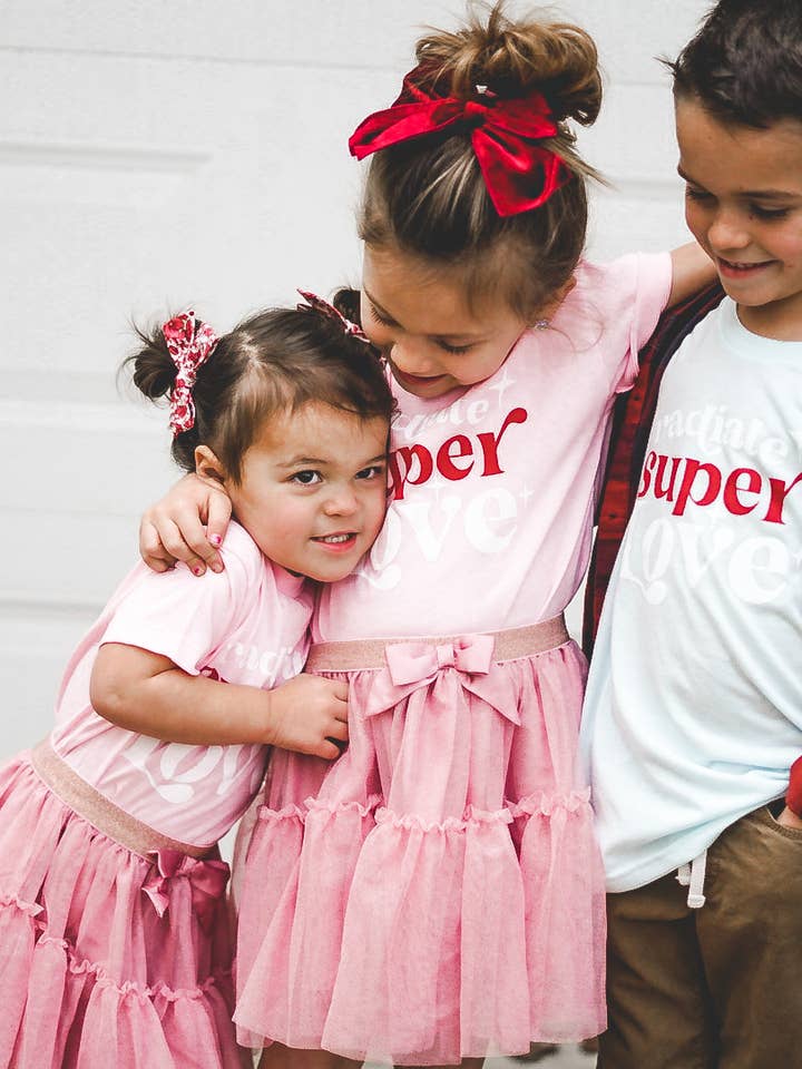 Camiseta Irradiate Super Love Rosa para venta al por mayor de KLSD