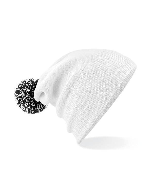 Logo Free Clothing – wholesale Beanie – Women's – Beechfield Snowstar® Beanie | Unisex | Two-Tone Pom-Pom | 25 Colours | One Size24