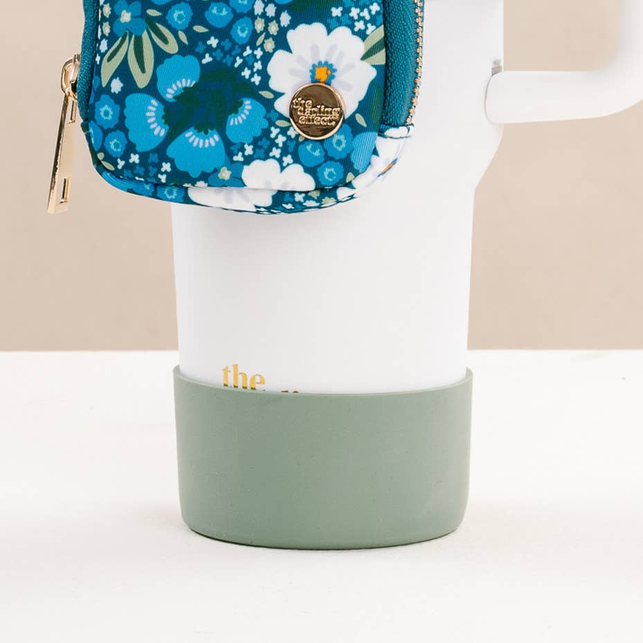 The Darling Effect - Wholesale Drink Huggers & Koozies - No-Slip Tumbler Boot - Sage3