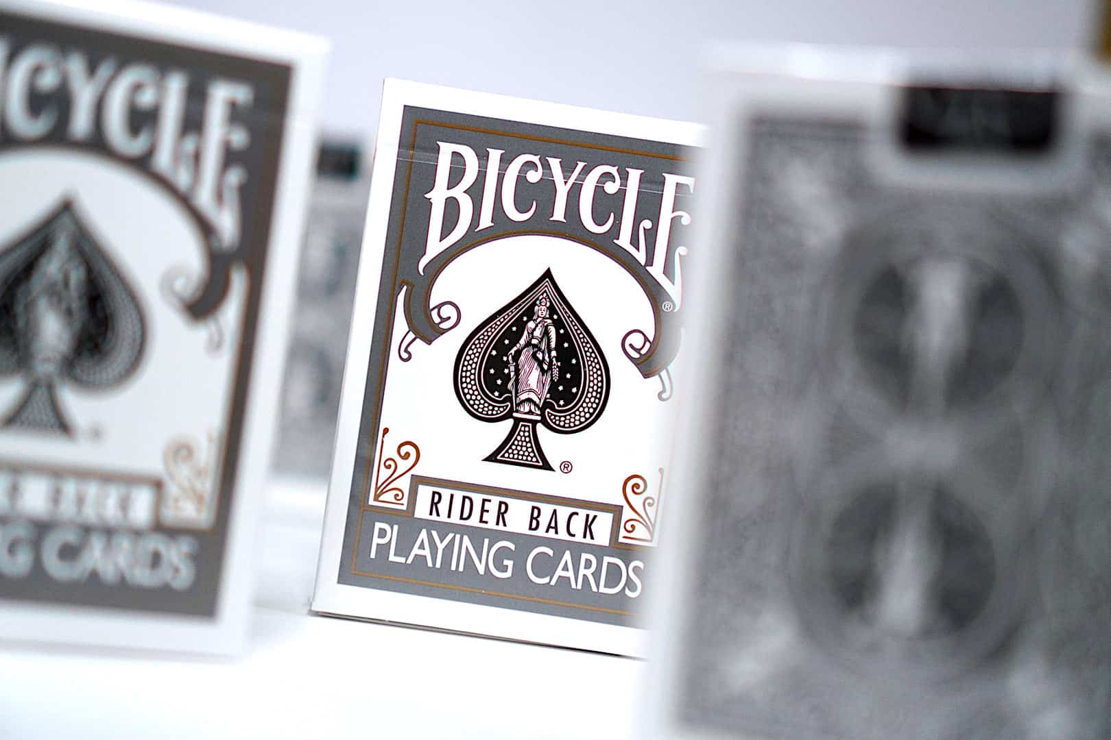 Cardshouse - Wholesale Playing Cards - Bicycle Rider Back Playing Cards (Grey)5