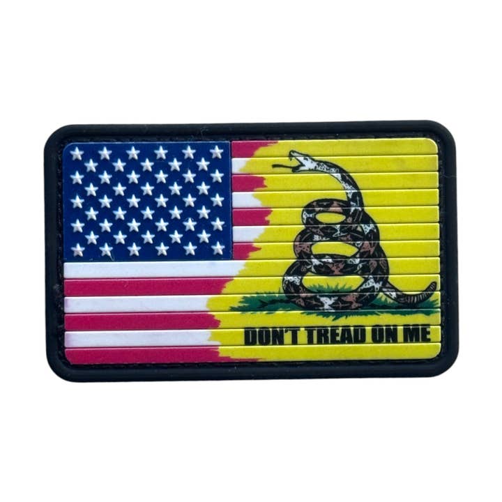 EMBLEMA DE MORALE PVC BANDEIRA DE SERPENTE M1 por atacado de ARTPATCHES