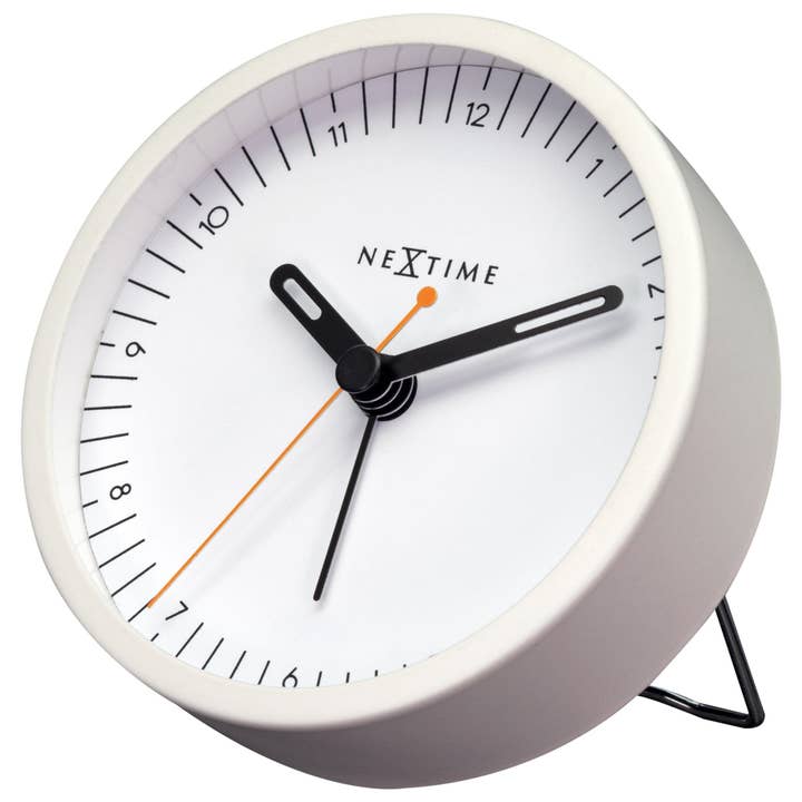 NeXtime - Wholesale Alarm Clock - Table Alarm Clock 9x9x7.5cm - Silent - Light function /Metal "Small"14