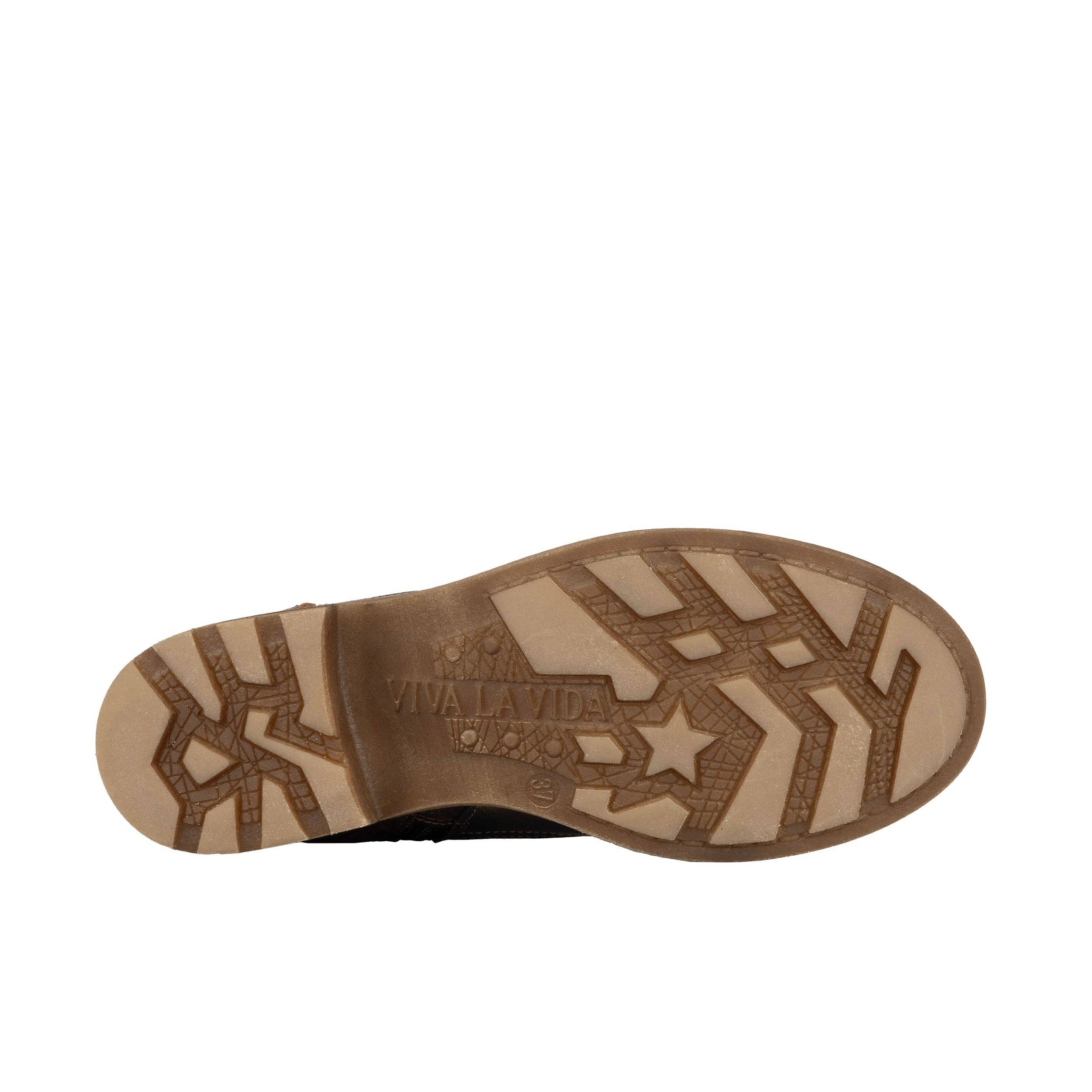 Embassy London - Wholesale Booties - Women's - Milliner - Bronze & Floral - Women's leather round toe rubber sole ankle boot in black4