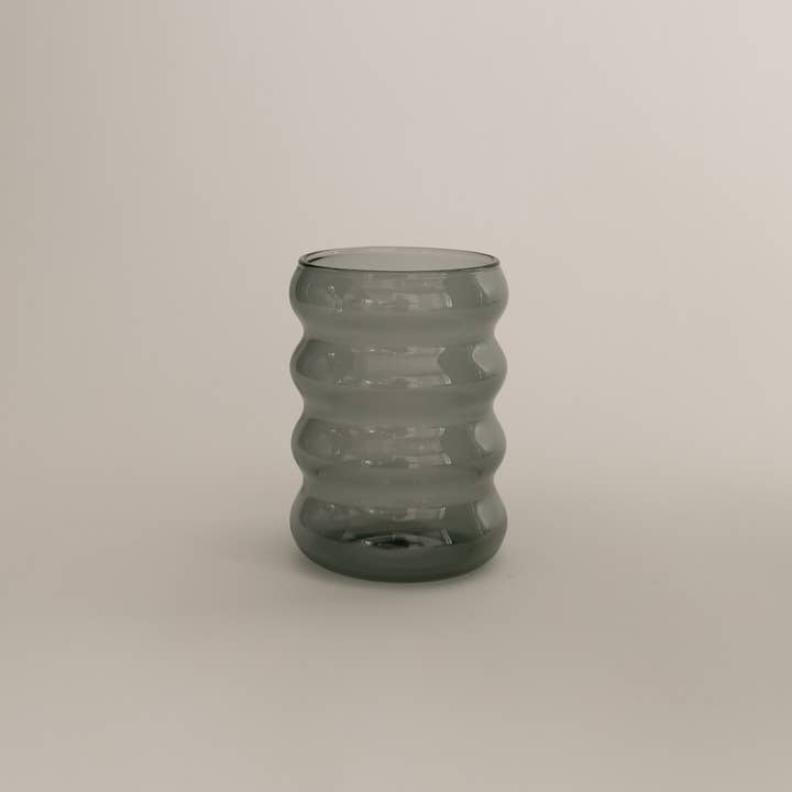 Sophie Lou Jacobsen - Wholesale Drinking Glass/Cup - 6oz Ripple Cup, Smoke