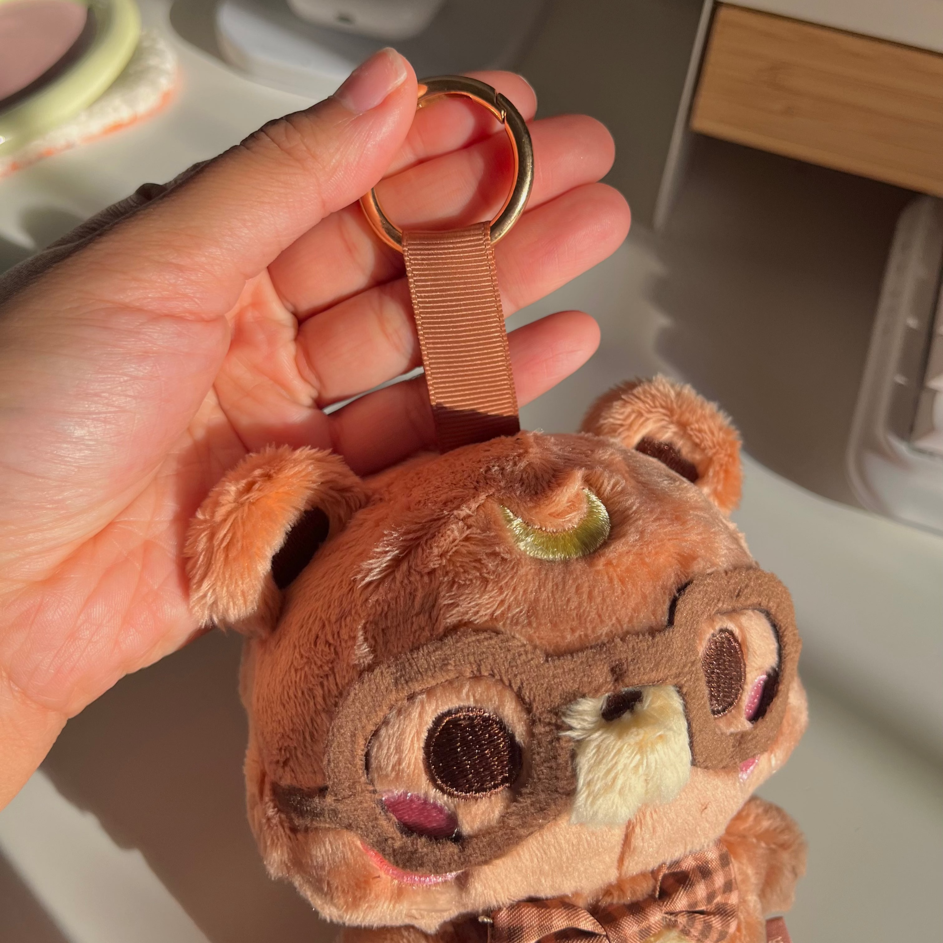 madebyshania - Wholesale Keychain - Women's - Pluto the Bear Plushie Keychain7