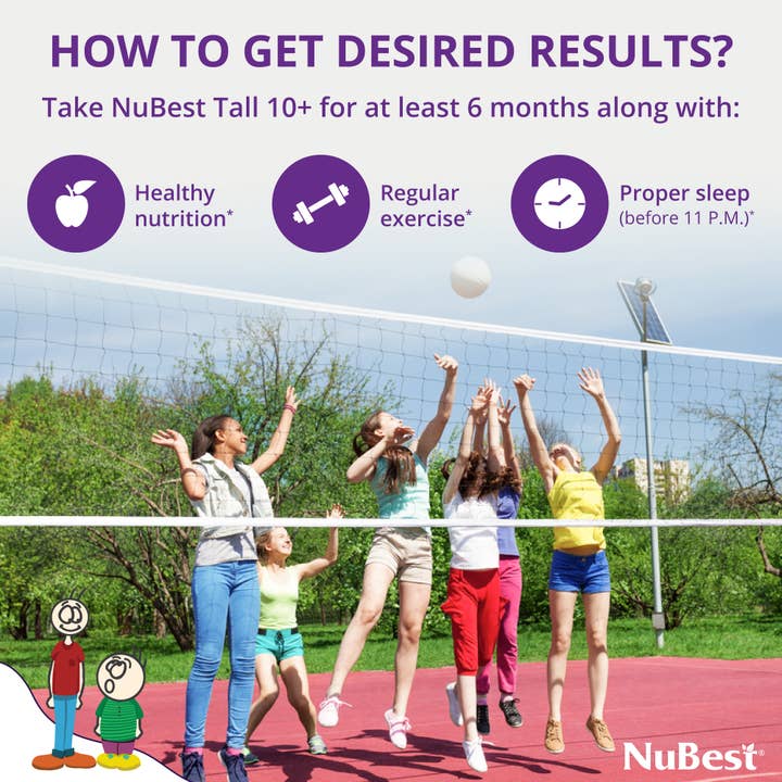 NuBest Nutrition - Wholesale Oral Supplement/Vitamin - NuBest Tall 10+, Potent Height Growth for Teens 10+, 60 Caps5