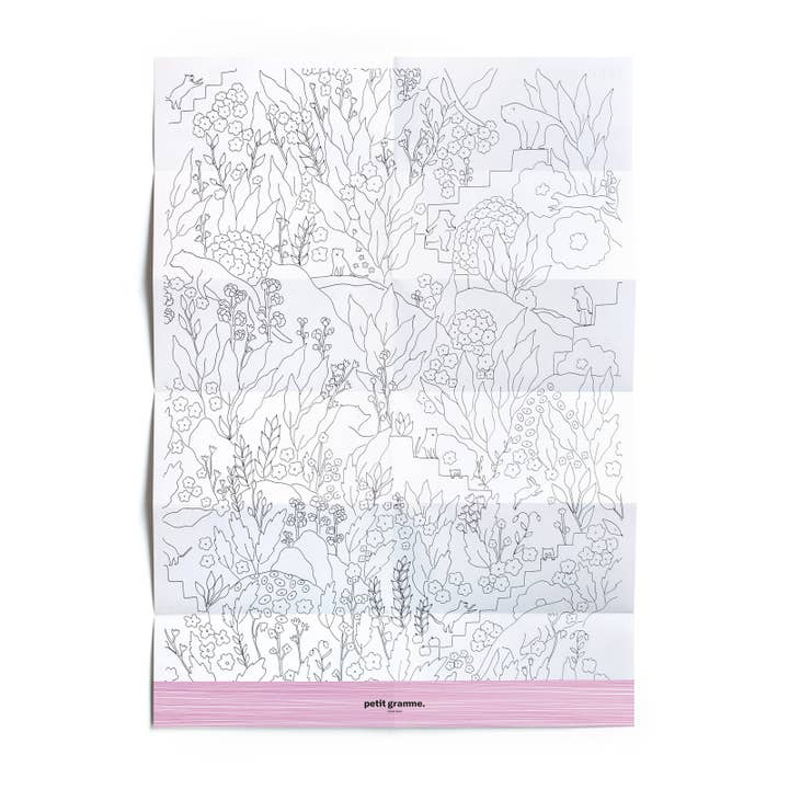 Petit Gramme – Livro para colorir - Crianças e bebés por atacado – Cartaz para colorir Feuillages
