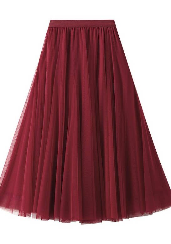 Miss Sparkling - Wholesale Skirt - Women's - Midi Skirt  8