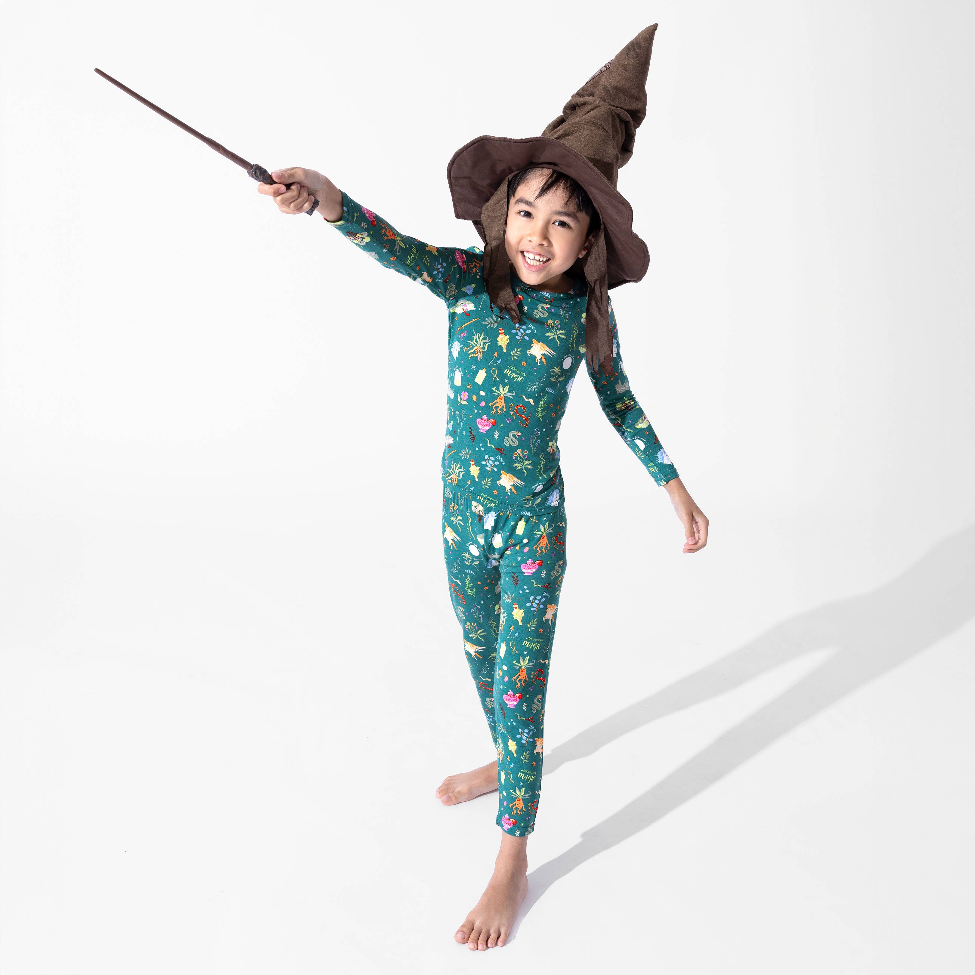 Bellabu Bear - Wholesale Sleepwear Set - Kids - Harry Potter Mandrakes & Herbs Bamboo Kids Pajamas9
