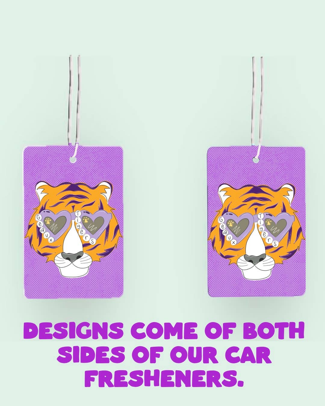 on the Bayou - Wholesale Car Freshener - Women's - Geaux tigers lsu inspired car fresheners 3
