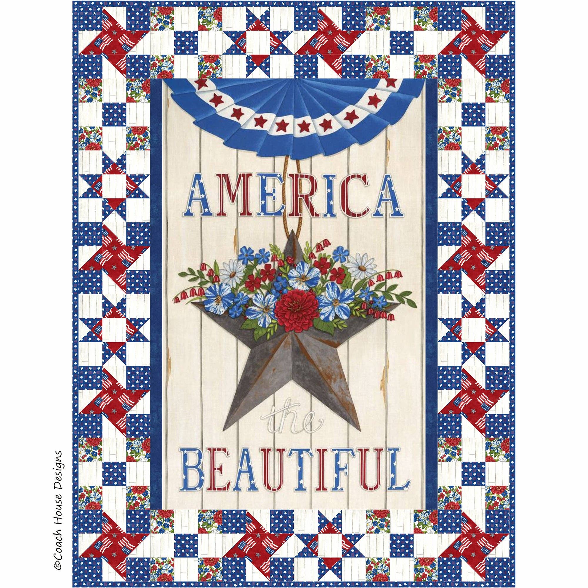 Coach House Designs - Wholesale Quilt - Sea to Shining Sea Quilt Pattern3